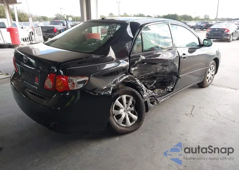 2009 Toyota Corolla Le from USA, damaged, VIN JTDBL40E29J043314